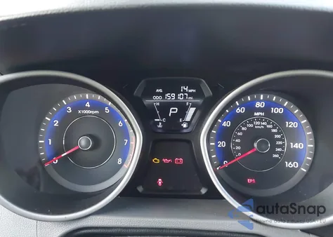 2012 Hyundai Elantra Gls (Ulsan Plant) из США, поврежденный, VIN KMHDH4AE2CU475640